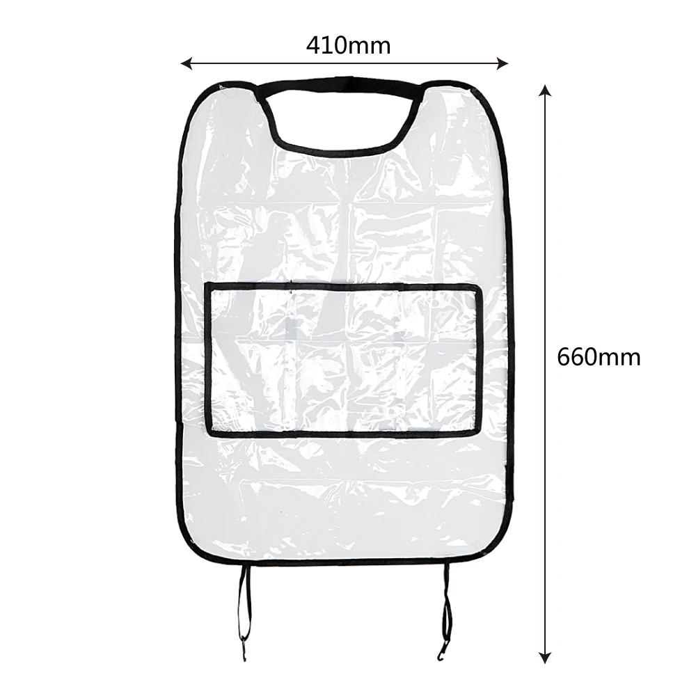 YOSOLO водонепроницаемый протектор для спинки сиденья с сумкой, сумки для хранения автомобиля для детей, грязевые коврики, чехлы для автомобильных сидений