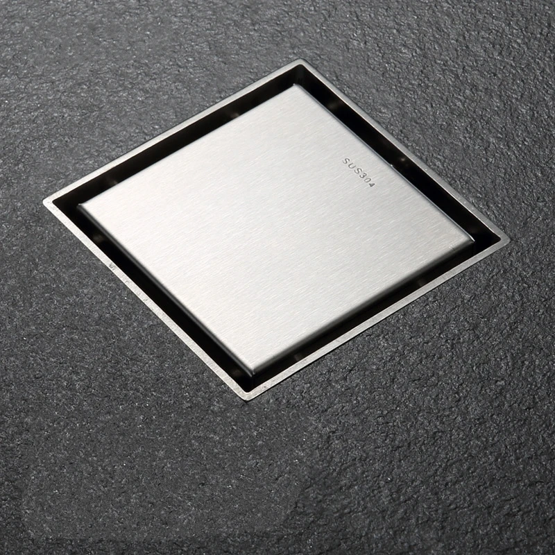 Tile Insert Square Thickened Floor drain Waste Grates Bathroom Shower