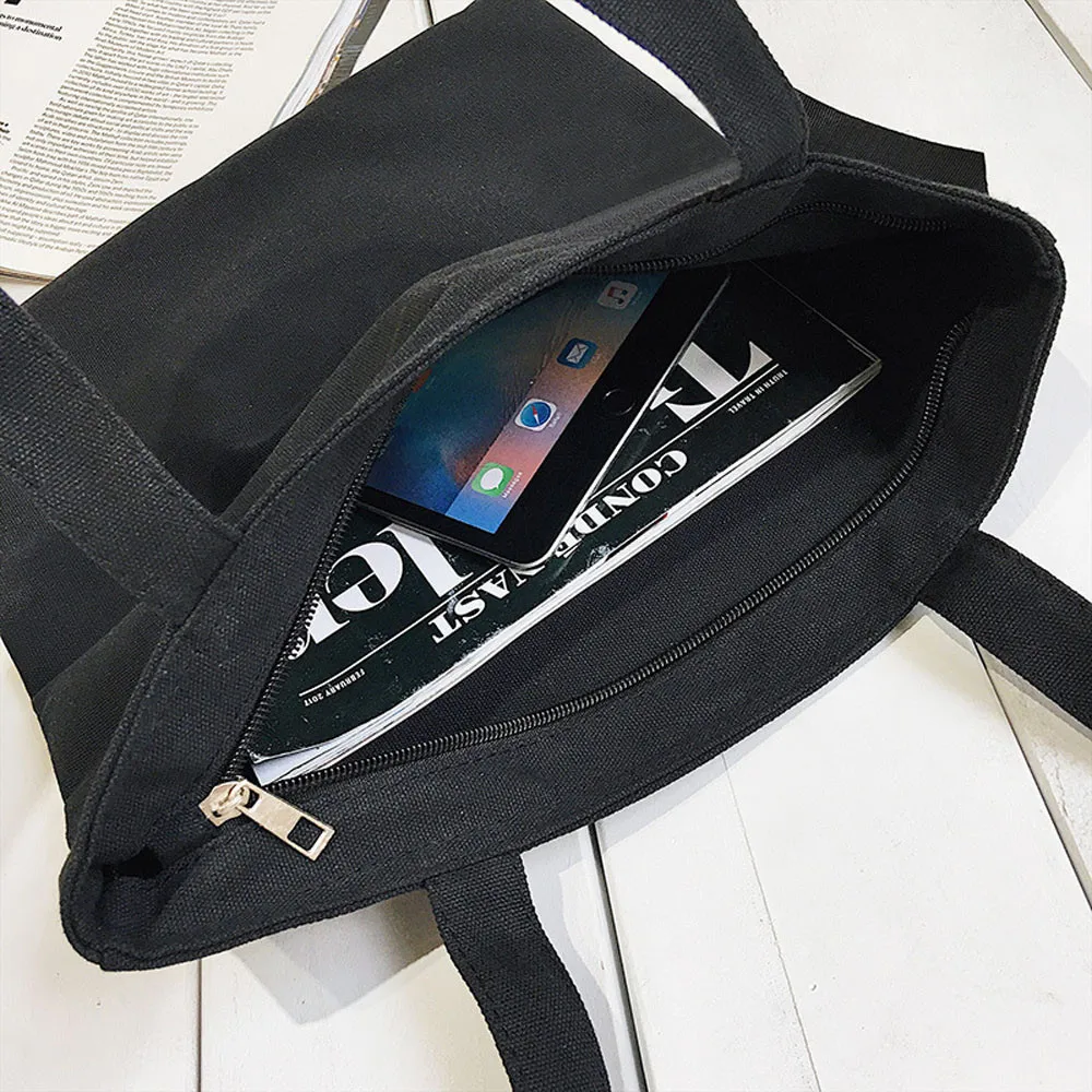 المرأة الجديدة عارضة الدانتيل متابعة قماش حمل حقيبة الإناث أكياس قماش الكتف حقيبة crossbody للنساء الشاطئ bolso موهير (أسود)