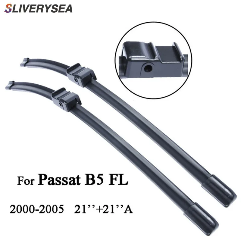 Лезвия стеклоочистителя SLIVERYSEA для VW Passat B5 2000 2001 2002 2003 2004 2005 лобовое стекло