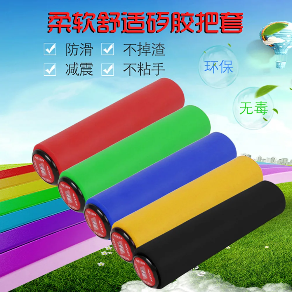 

MEIJUN New products UltraLight Silicone Material Handlebar Girps High Density MTB Bicycle Handlebar Anti-slip Cycling Grip