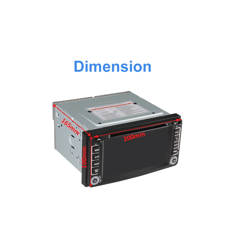 2din Android Car Radio dvd Player GPS For Toyota RAV4 Prado 2 din Radio Corolla Vios Terios Land Cruiser Avanza Fortuner 4Runner