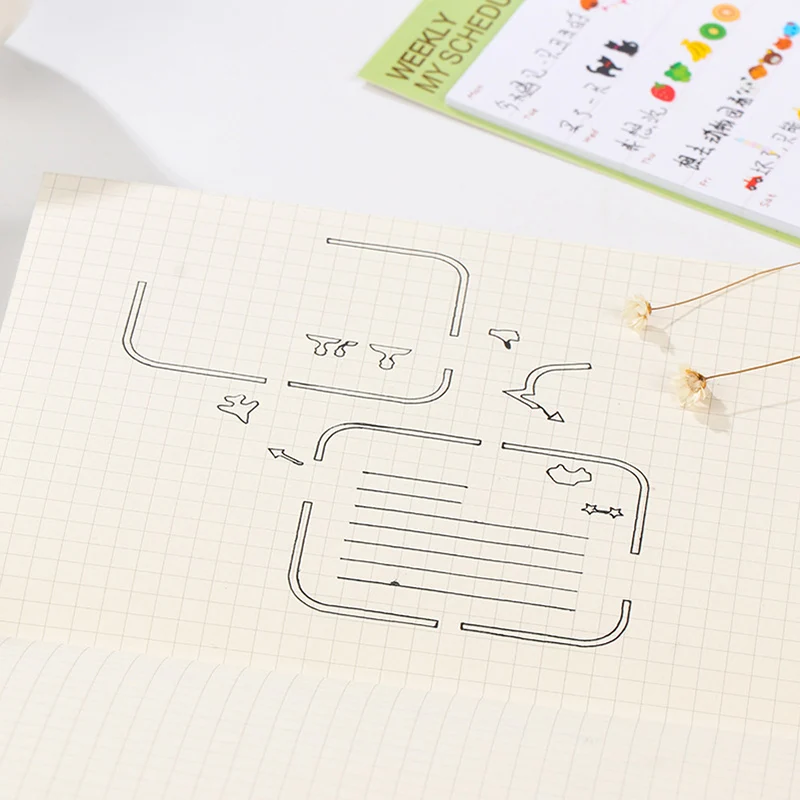 1 шт. многофункциональная пустотелая линейка для рисования из нержавеющей стали