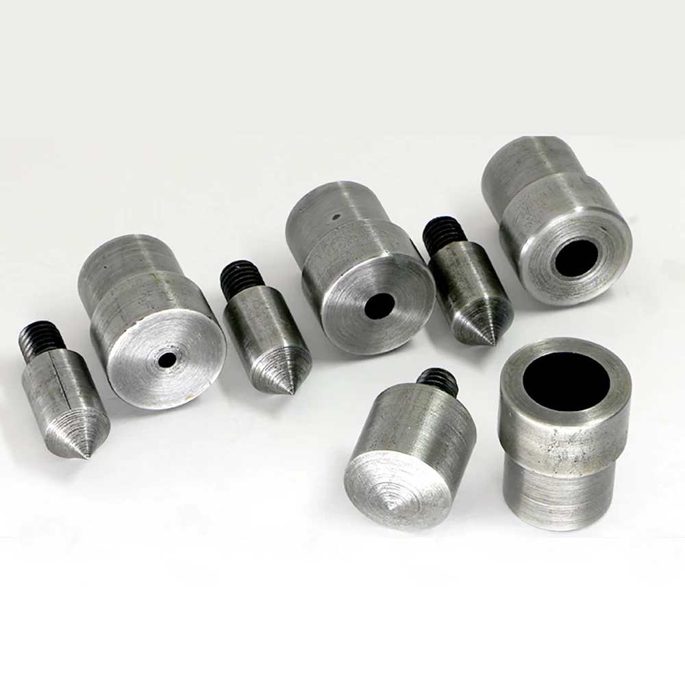 

Blow hole 2 mm to 12 mm buckle. Punching mold. Pressure machine dedicated mold. Opening tool. Steam eye. Drilling corns button