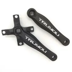 TRUYOU горных велосипедов Crank 4 ногтей BCD 104 64 три Chainrings мм 170 мм Длина Алюминий сплав шатуны велосипед запчасти рукоятка MTB черный