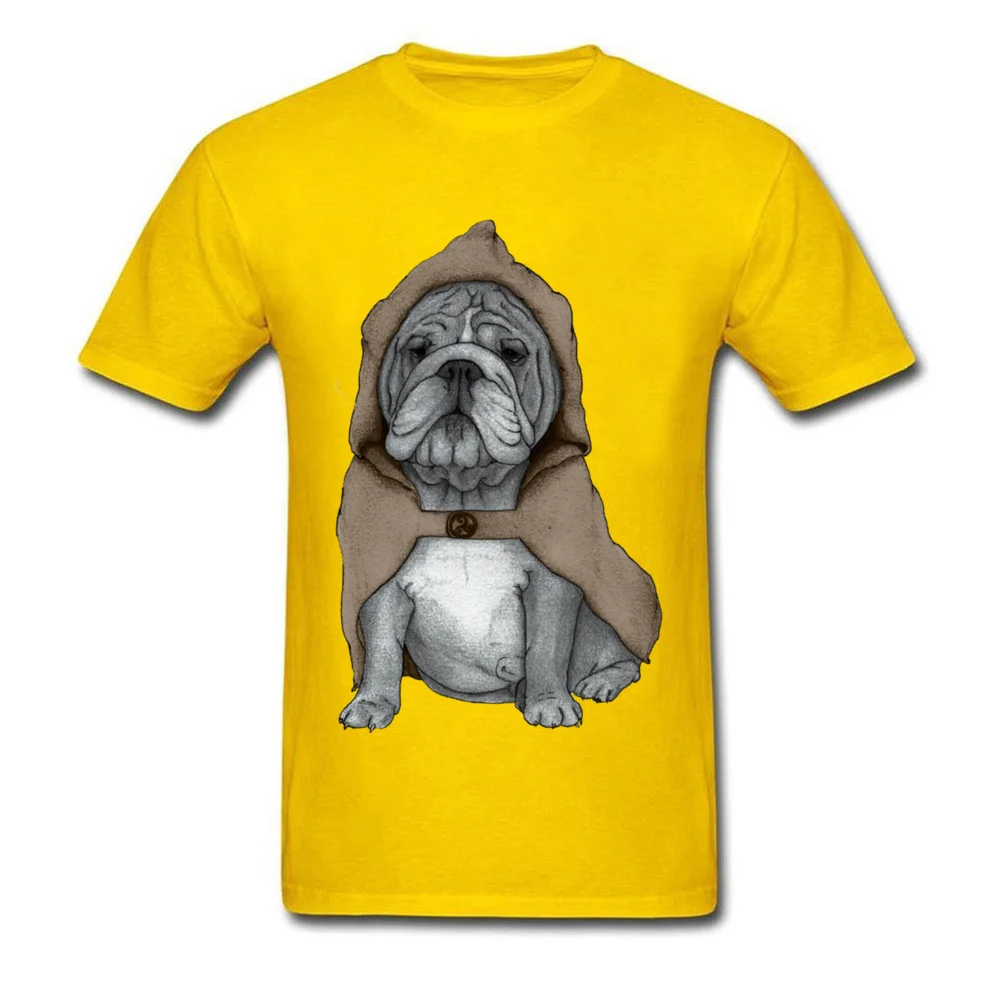 English Bulldog With Stonehenge_yellow