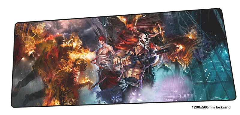 Almofada do rato do alvejante 1200x500mm mousepads