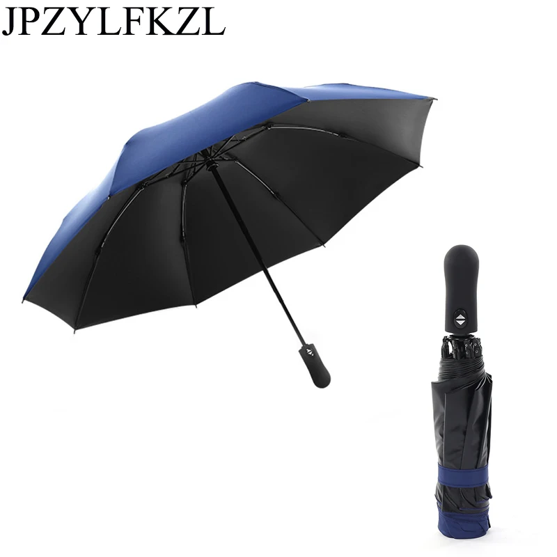 

8K Automatic Umbrella Rain Women Men 3Folding Light and Durable Strong Colourful Umbrellas Kids Rainy Sunny umbrella corporation