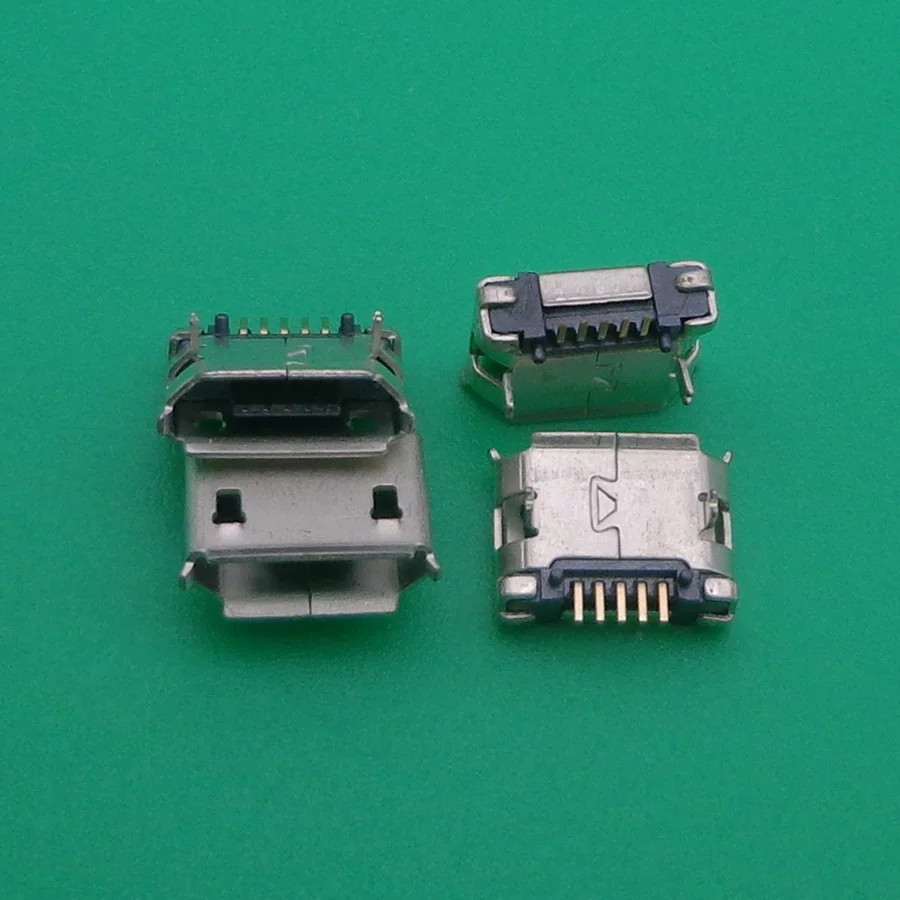 30 шт./лот планшетный ПК MINI USB Jack Long 5P мобильный телефон Micro коннектор 5pin 2 DIP foot