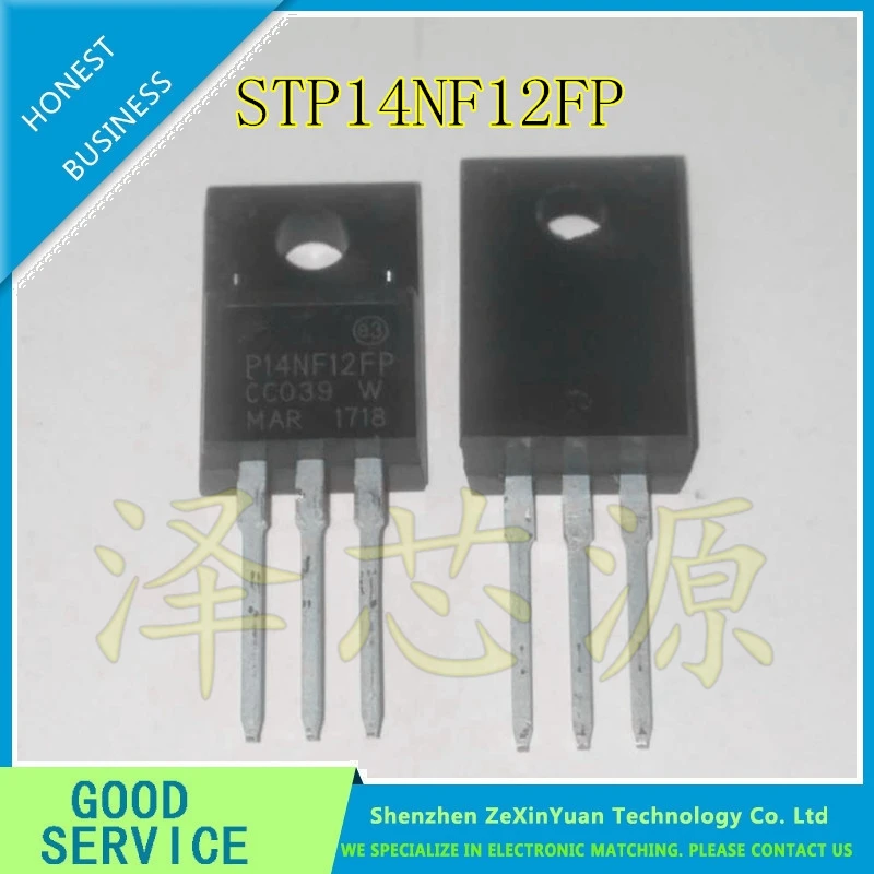 20PCS/LOT STP14NF12FP P14NF12FP N CHANNEL DOJO EFFECT TO-220F 120V QUALITY ASSURANCE | Электроника
