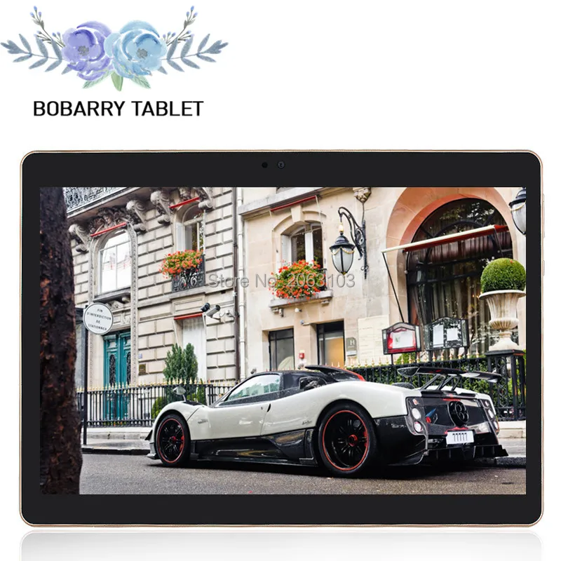 

BOBARRY Tablets Android 5.1 Octa Core 64GB ROM Dual Camera and Dual SIM Tablet PC Support OTG WIFI GPS 4G LTE bluetooth phone