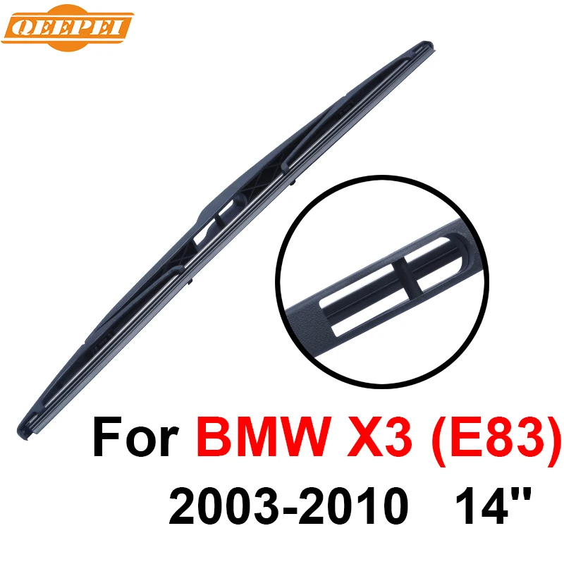 QEEPEI 14'' Rear Wiper Blade For BMW X3 E83 2003 2010 Windscreen High