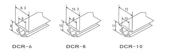 Запчасти для 3D-принтера с ЧПУ, Пыленепроницаемая полоса уплотнения для европейского стандарта, анодированный 30/40 линейный рельс, алюминиевый профиль