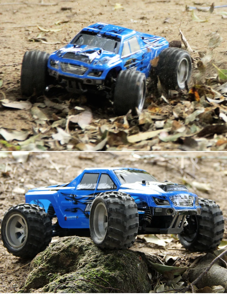 Высокоскоростной гоночный автомобиль на радиоуправлении A979 2 4G 4CH 4WD супер мощный
