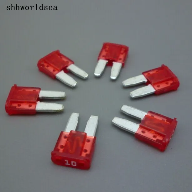 shhworldsea 20pcs 8mm 10A auto Mini Blade Fuse Car fuse for mondeo for