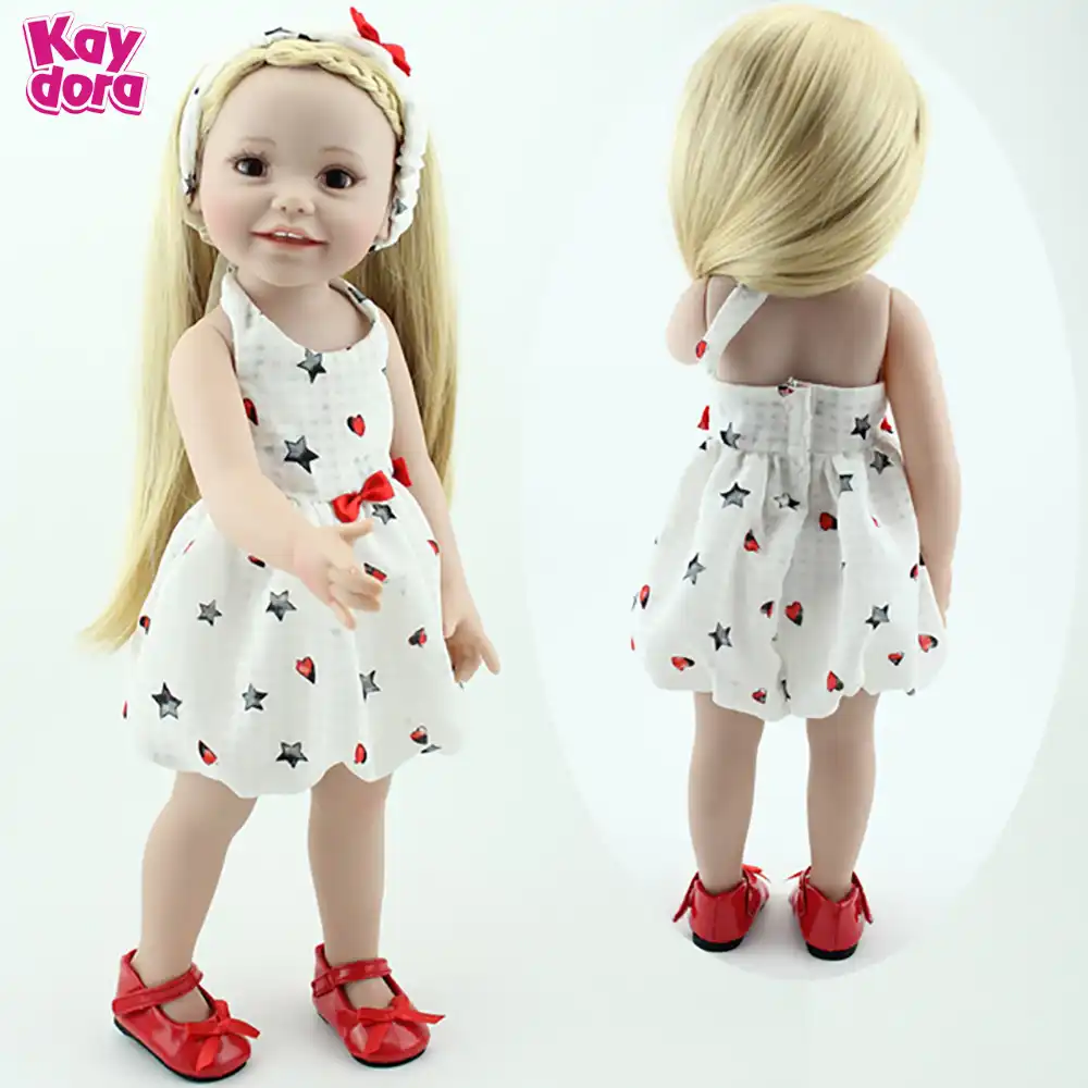 blonde baby doll