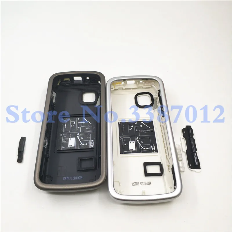 Новый для Nokia 5230 Новый Полный Мобильный телефон Корпус чехол + клавиатура + логотип