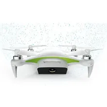 New Alpha CAM WiFi FPV Mini Flexible Selfie Drone With 4K HD Camera GPS RC Quadcopter