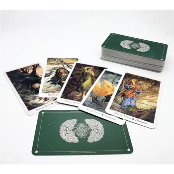 

78 cards/set Wild Wood Tarot Family Entertainment kids toys Deck And Guidebook Children's educational gift