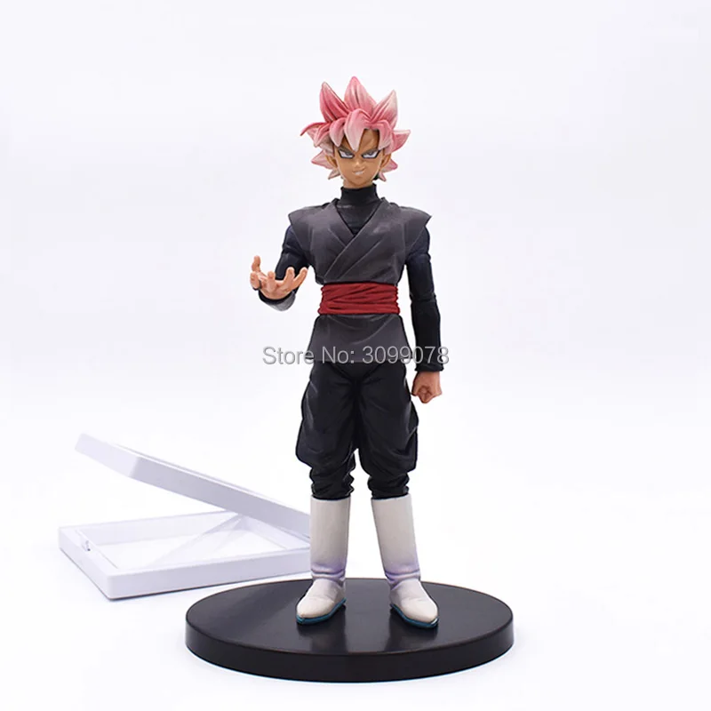 New Arrival Dragon Ball Z Super Saiyan Son Goku Black With Pink Hair PVC Action Figure Toy Collection Model 21cm Free Shipping New Arrival Dragon Ball Z Super Saiyan Son Goku Black With Pink Hair PVC Action Figure Toy Collection Model 21cm Free Shipping