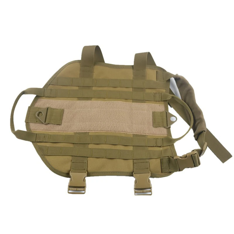 Military Tactical Pet Dog Harness Working Dog Vest Nylon Training Running Collars For Medium Large Dogs German Shepherd Pitbull7