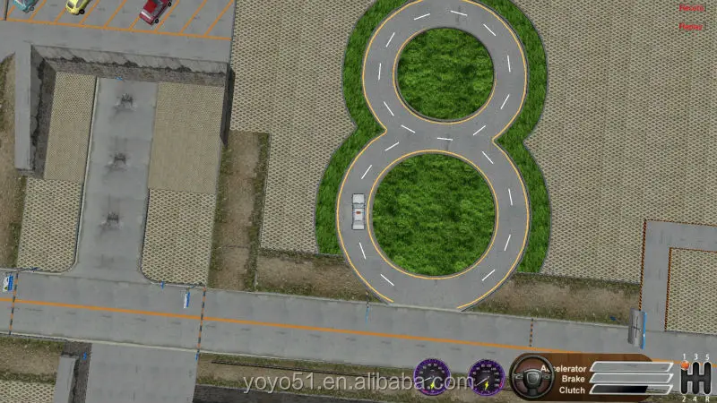 Vehicle Simulator with English software hot sale car driving simulator