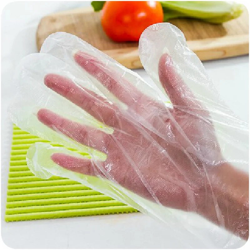 Buy 100pcs/Set Eco friendly Disposable Gloves For