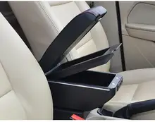 Lifan 320 автомобиля подлокотник коробка для хранения центральный подлокотник, без сверления в установке + 7USB интерфейс Бесплатная доставка