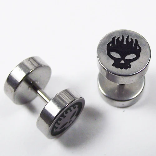 silver flame skull