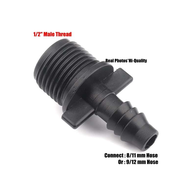 Buy 50pcs 1/2" Male Thread To 8/11mm Irrigation