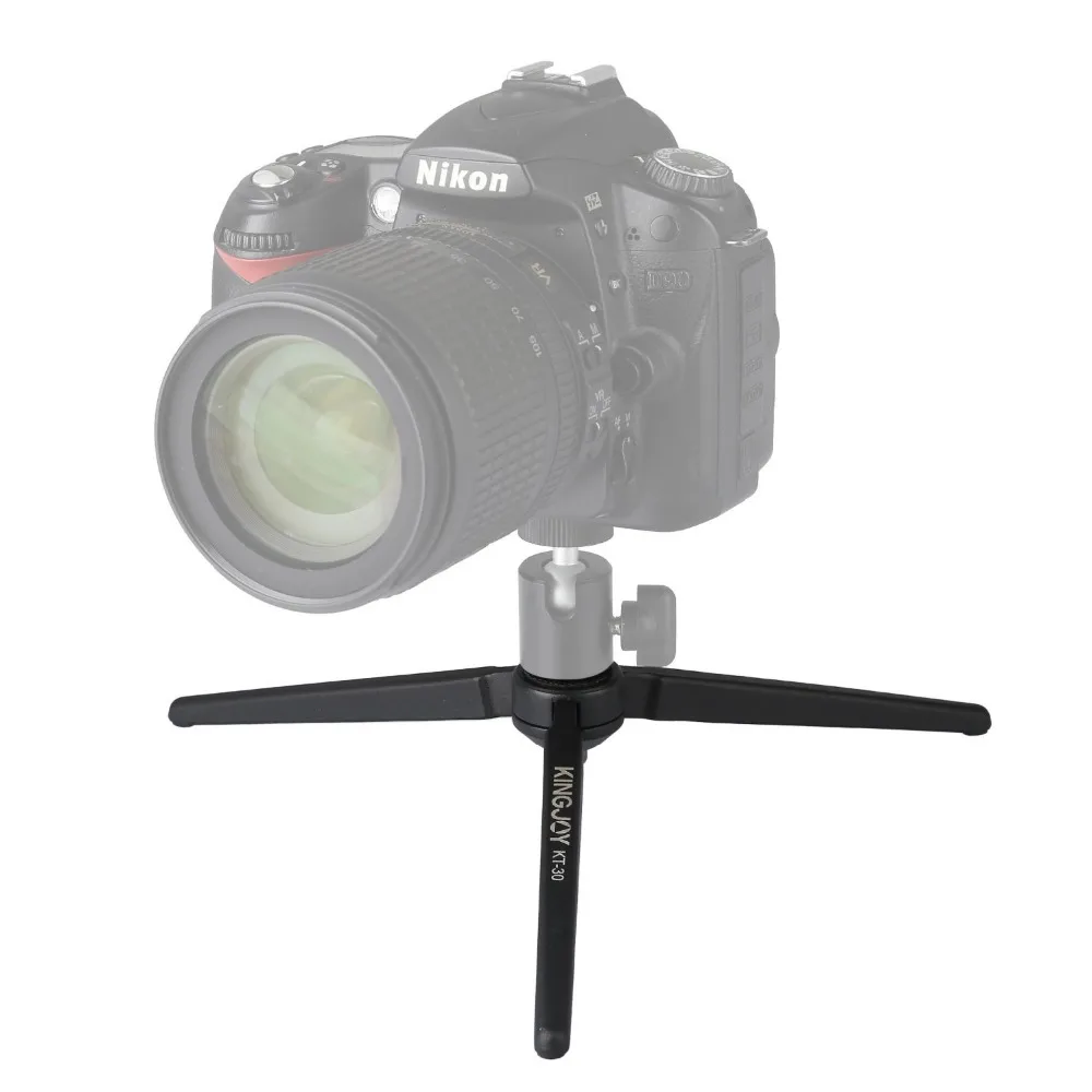 KT 30 Mini Travel Tabletop Tripod Lightweight Table Tripod Stand with