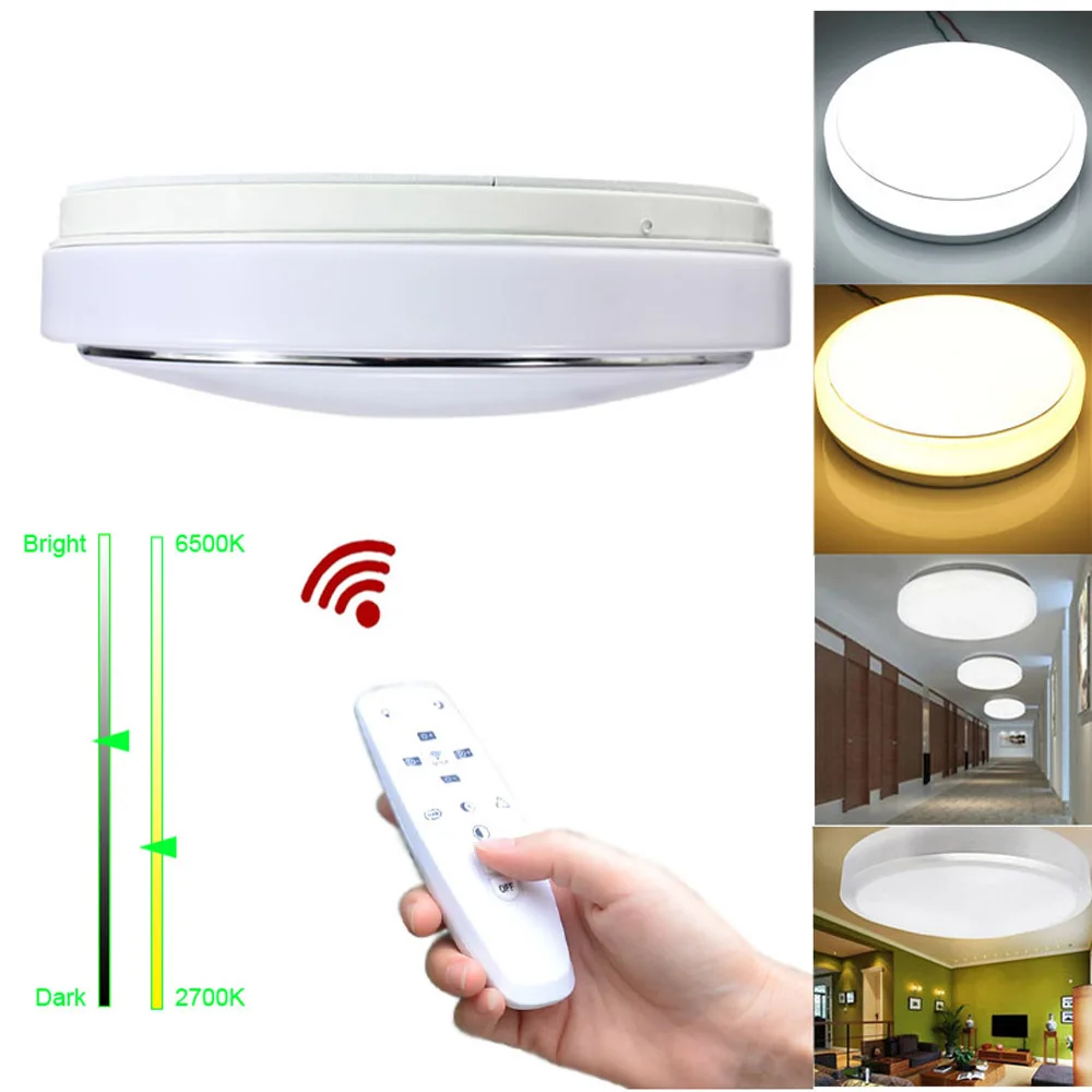 NEW Modern LED Ceiling Light With 2.4G RF Remote Group Controlled Dimmable Color Changing Lamp NEW Modern LED Ceiling Light With 2.4G RF Remote Group Controlled Dimmable Color Changing Lamp