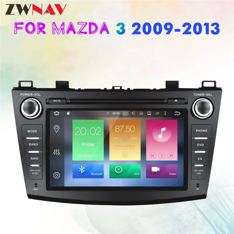 Clearance The Latest Android 9.0 System 2Din Car GPS Navigation DVD Player Unit For Mazda 3 Axela 2009 2010 2011 2012 2013 1
