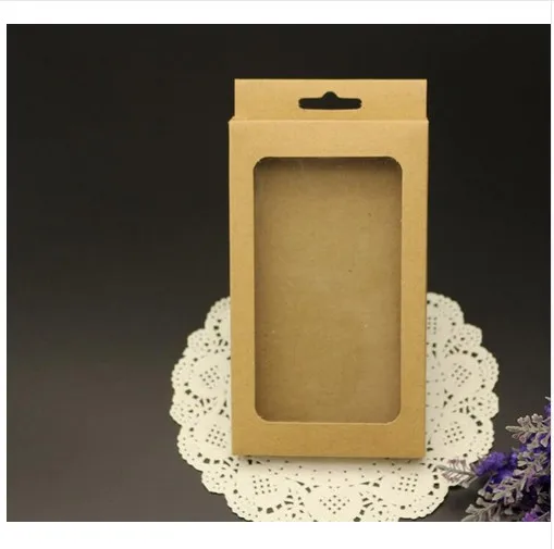 

Retail kraft Paper Package Packing Paper Box For Mobile Phone Case Accessories