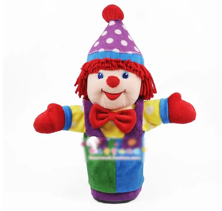High quality 37cm high Plush Puppets toys for baby girl gift in