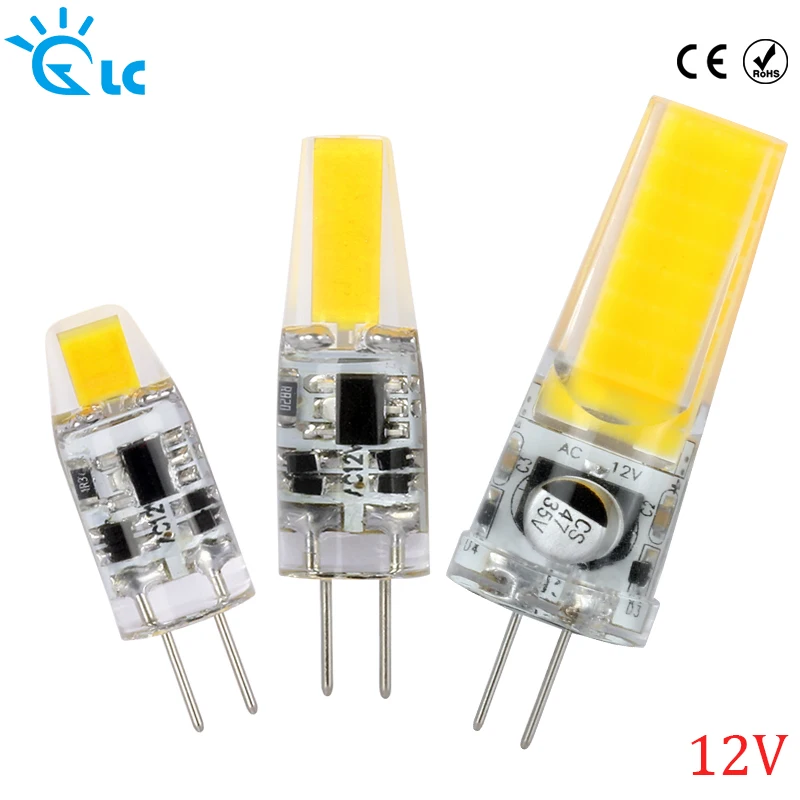 LanChuang Mini G4 AC DC 12V 2W 3W Dimmable LED Lamp Bulb COB SMD Lighting Lights Replace Halogen For Chandelie | Освещение