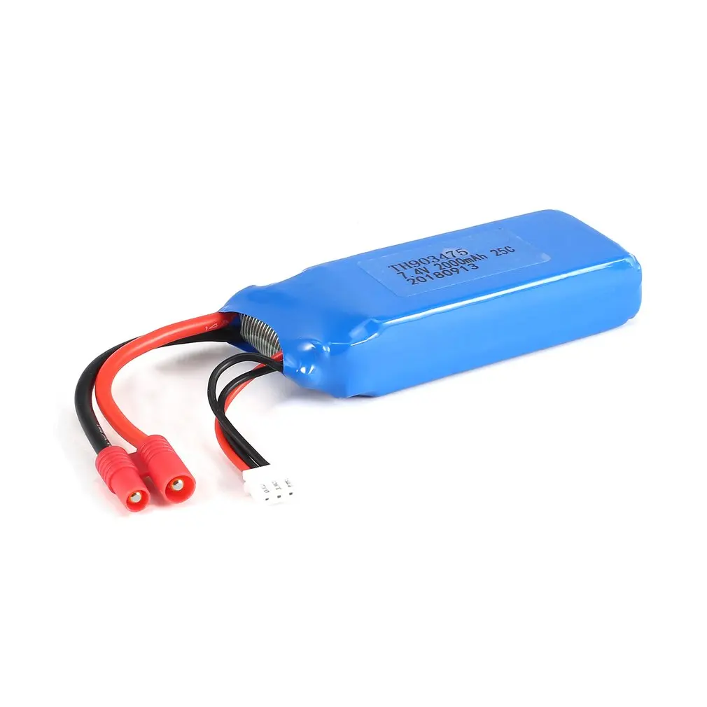 RC 2 S 7 4 V 2000 mAh Li po Батарея для X8C X8W HUANQI 899 Дрон Квадрокоптер беспилотный летательный