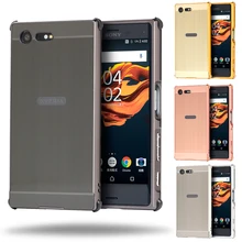 Luxury Shockproof Aluminum Bumper For Sony Xperia X Compact Case Brushed Metal Hard PC Back Cover For Sony X Compact F5321 Case Luxury Shockproof Aluminum Bumper For Sony Xperia X Compact Case Brushed Metal Hard PC Back Cover For Sony X Compact F5321 Case