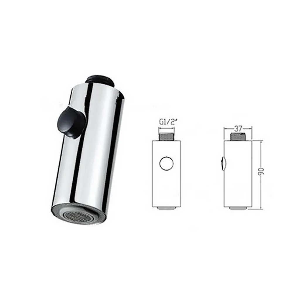 9cm Water Saving Faucet Tap Spare Or Replacement Multi Function Pull Out Spout Head For Kitchen Sink Mixer Tap Pipe Fittings 