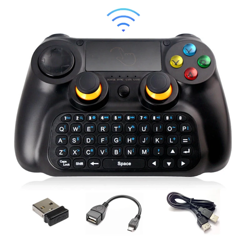 

New Arrival 3 in 1 Wireless Android Controller with Keyboard and Touch Pad for Android TV Pad Set-top box/Win 7, Win 8 PC