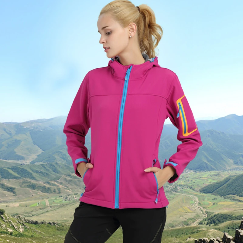 

CANDOMOM Jacket Heating Keep Warm Softshell Winter Jackets Women Men Outdoor Cycling Run Lovers Clothes Coat