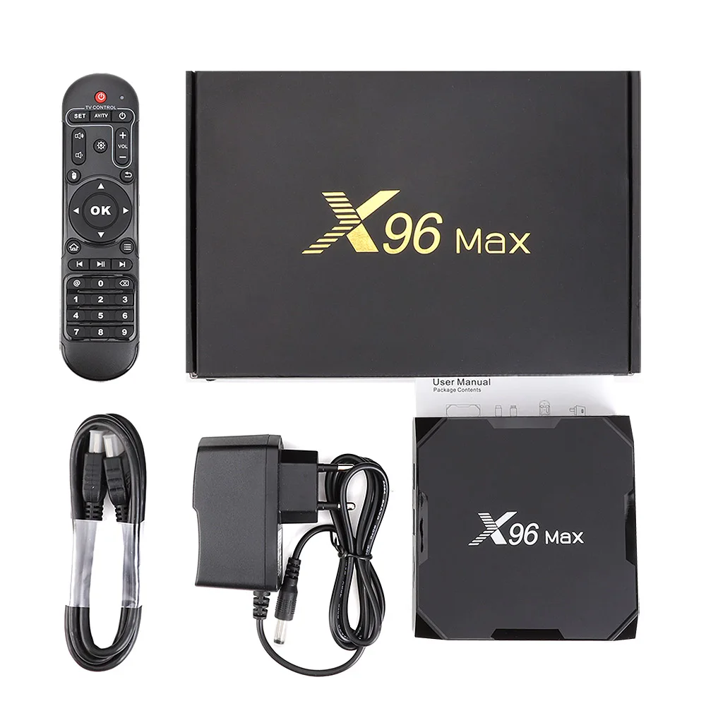 Android 8,1 caja de TV X96MAX Amlogic S905X2 4 GB 64 GB Quad Core 2,4G y 5 GHz Wifi 1000 M H.265 4 K Media Player Smart Set Top Box X96. - 6