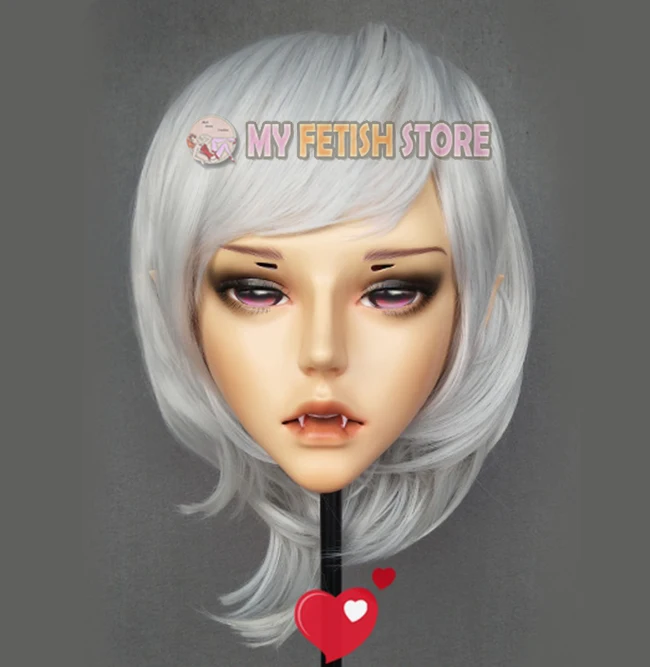 Gl342 Boy Male Man Resin Half Head Kigurumi Crossdress Cosplay
