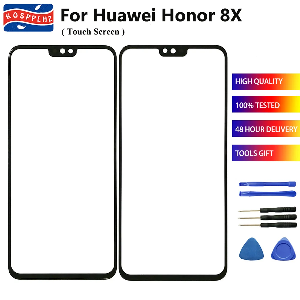 

Original For Huawei Honor 8X Touch Screen Glass Panel Digitizer Sensor Touchpad Front Glass Panel for Huawei Honor 8X Parts Tool