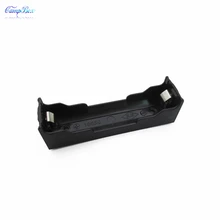 50 шт. 1 х 18650 литиевая батарея Чехол держатель Гнездо распределительная коробка для проводов с припоями наконечники