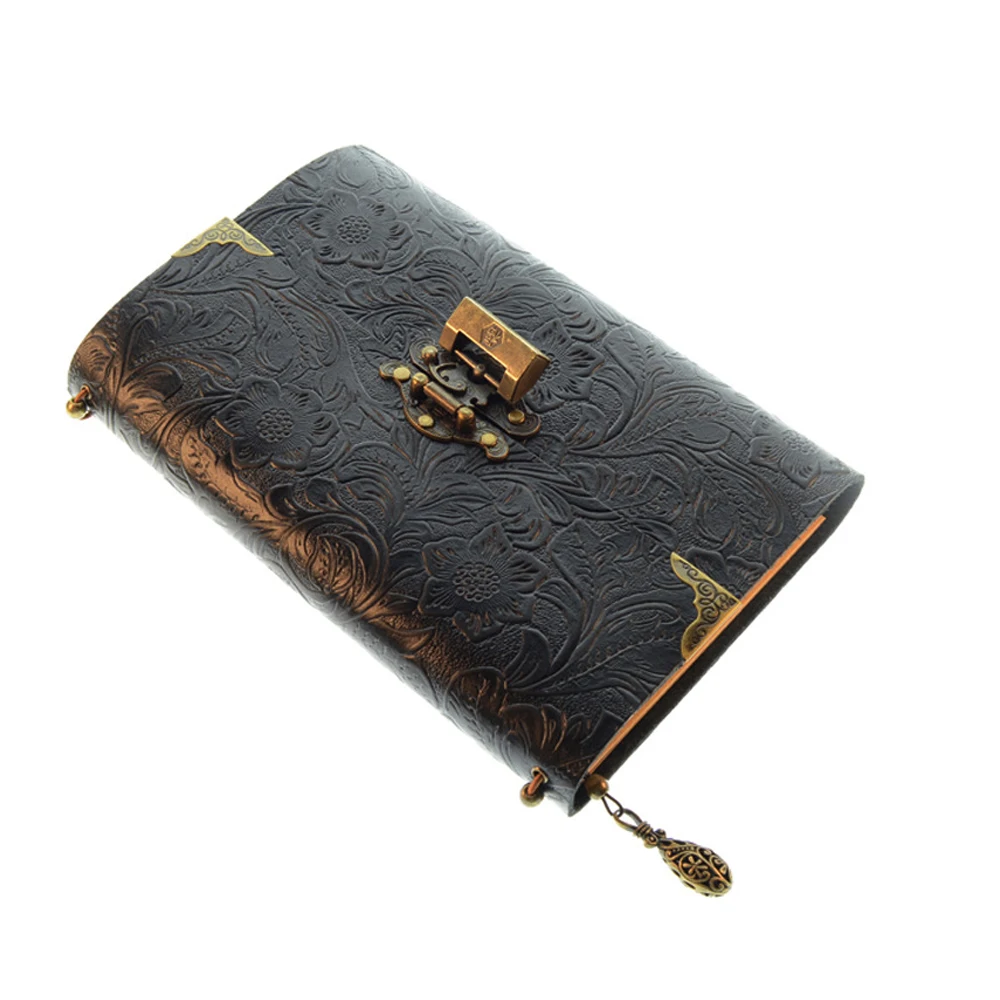 Diary with Lock, Notebook Sketch Book Vintage Style Genuine Leather Book Note Book Travel Diary Diary with Lock, Notebook Sketch Book Vintage Style Genuine Leather Book Note Book Travel Diary
