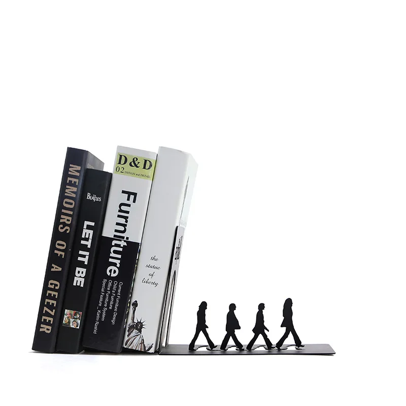 

Book support creative student by simple animation book plate on the table Bookends simple book TV home decorations