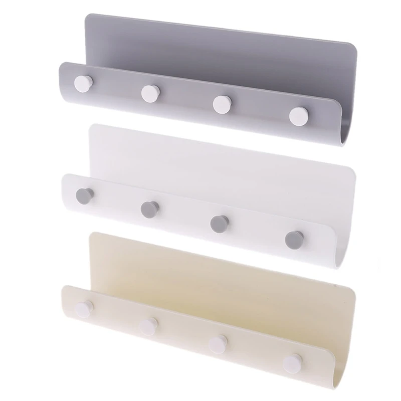 4 Hooks Wall Mounted Keys Mail Letter Organizer Storage Rack Holder Hanger Decor huismerk kopen in de aanbieding