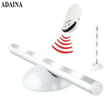 ADAINA светодиодный беспроводной ИК-пульт дистанционного управления регулируемый ночник прикроватная тумбочка для спальни ванная комната кухонная подставка гардеробные шкафчики лампа