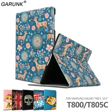 Чехол для samsung Galaxy Tab S T800 T805 10,5 дюймов, модный красивый кожаный чехол с Откидывающейся Крышкой для Galaxy SM-T800 T805 Tablet